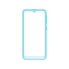 Digital Samsung Galaxy A10E Svg Vector Tracing Design, Free Vectors File